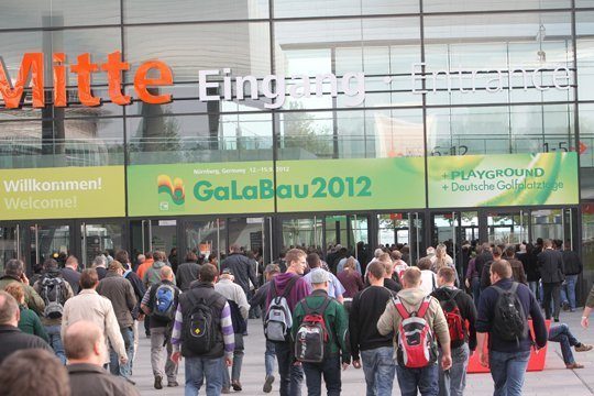 Die "GaLaBau"-Messe bleibt bis 2022 in Nürnberg. Foto: NürnbergMesse