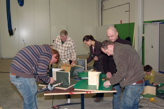 Workshop beim Lehrgang "Qualifizierter Schwimmteichbauer". Foto: DGfnB