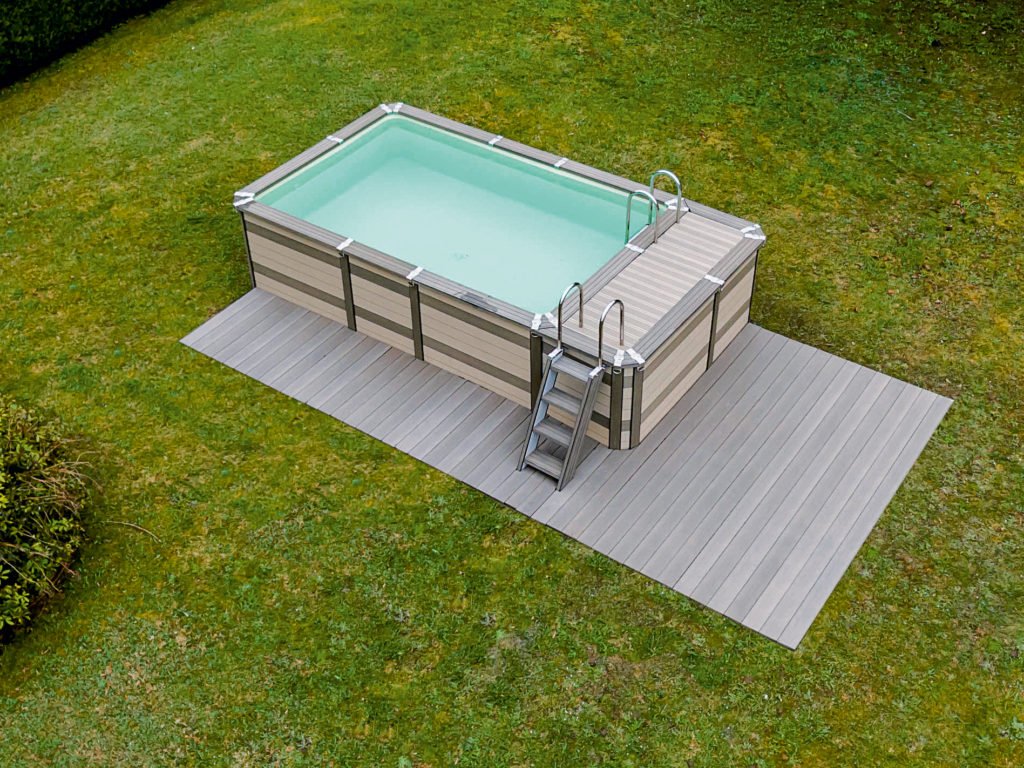 Minipool Geht auch auf dem Dach. schwimmbad.de