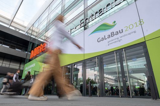 GaLaBau-Messe 2018 in Nürnberg. Foto: Messe Nürnberg