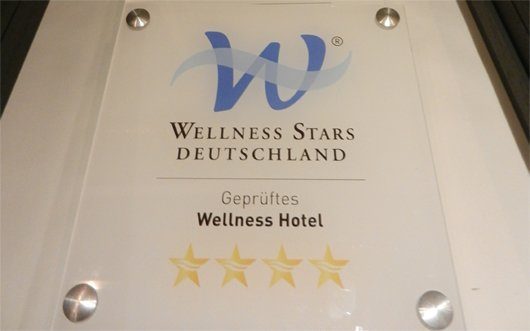 Wellness Stars Plakette