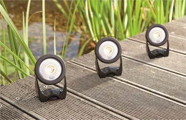 Neue LED-Gartenbeleuchtung von Oase. Foto: Oase