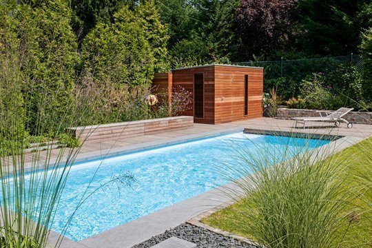 Gartenpool von SSF. Foto: SSF Pools by Klafs