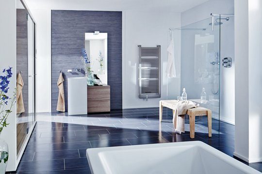 Sauna-Aufguss im Badezimmer. Foto: Duravit