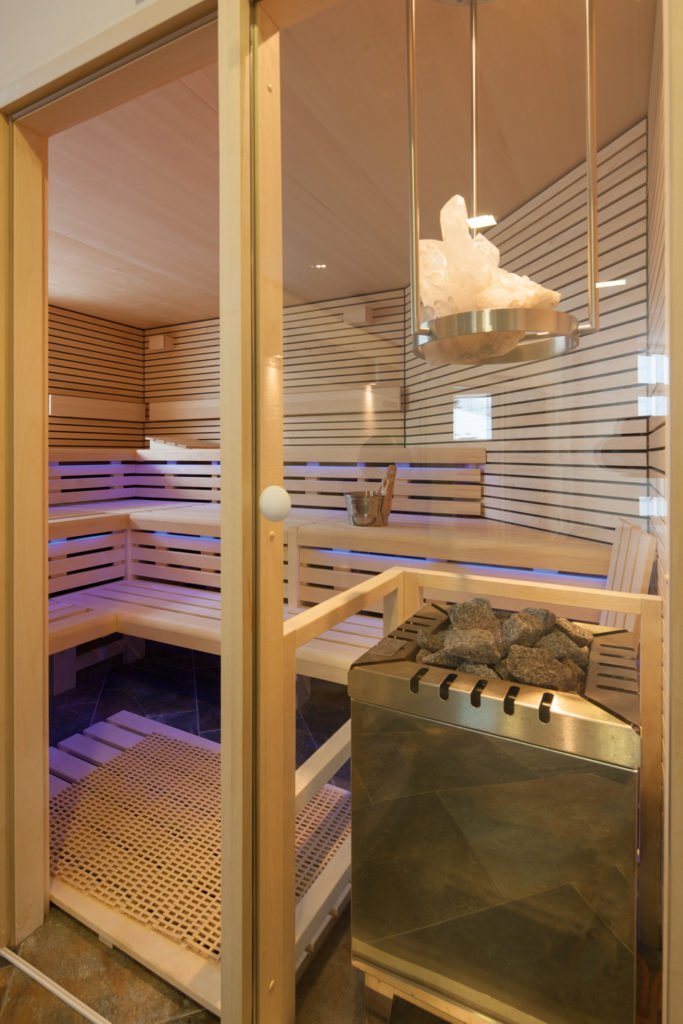 Dampfbad Gegenstromanlage Pool Sauna Swimming-pool Wellnesshotel