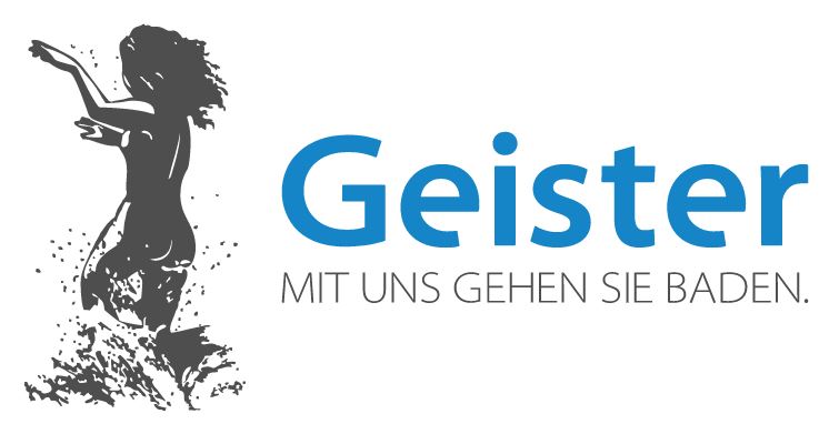 Poolbau Geister Logo