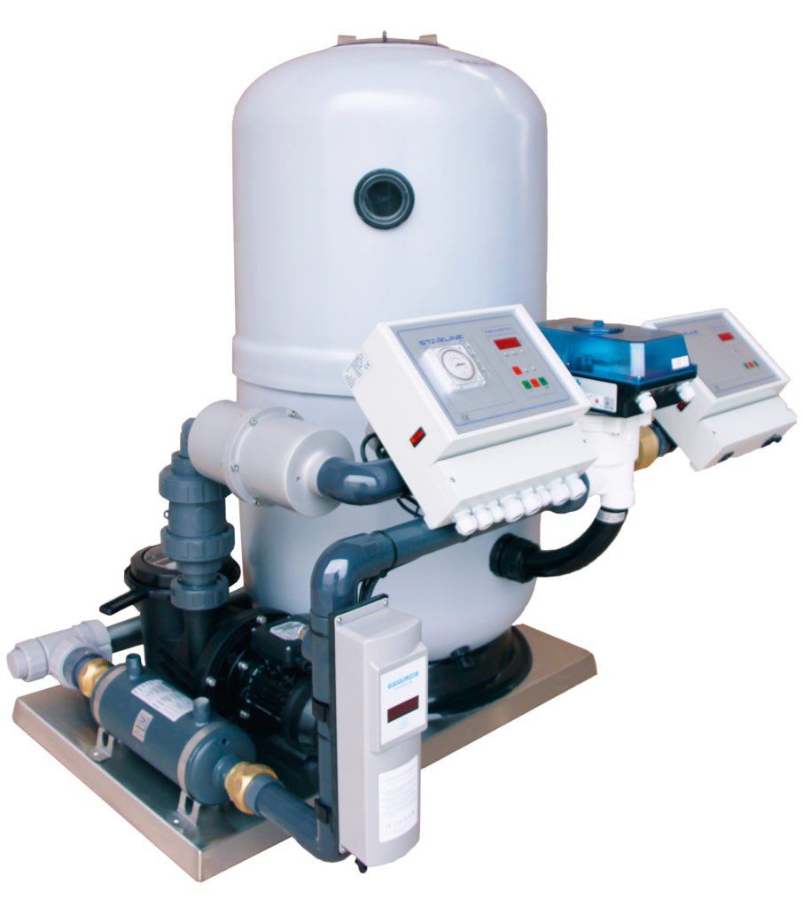 Wasseraufbereitung Sandfilter Filteranlage Starline Poolreinigung Swimming-pool