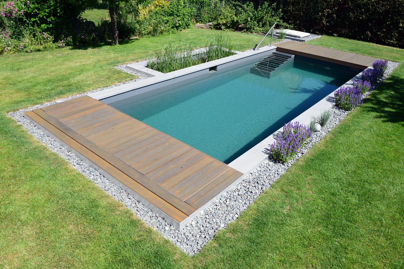 Naturpool im Garten Besser spät als nie schwimmbad.de