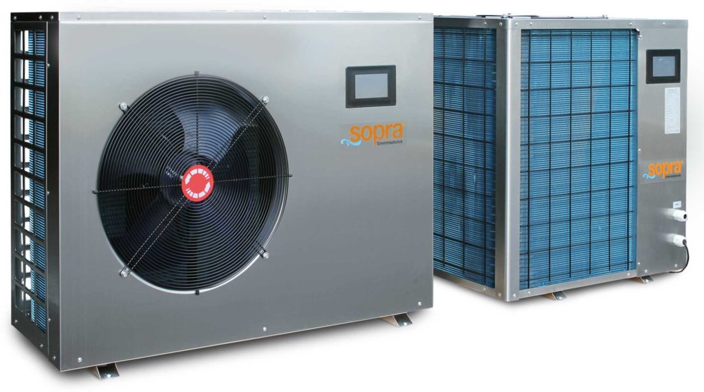 Sopra Wärmepumpe vertikal