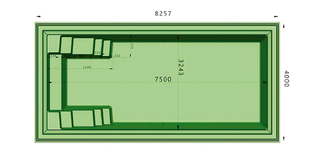 Compass Pool Infinity 80