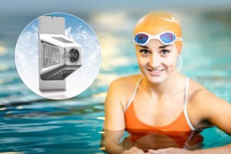 Elena Krawzow trainiert für die Paralympics in Tokio mit der Gegenstromanlage "EasyStar" von Binder