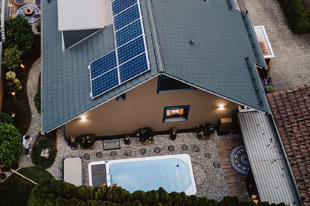 Energia solare per la piscina Klamt Garten &amp; Landschaftsbau
