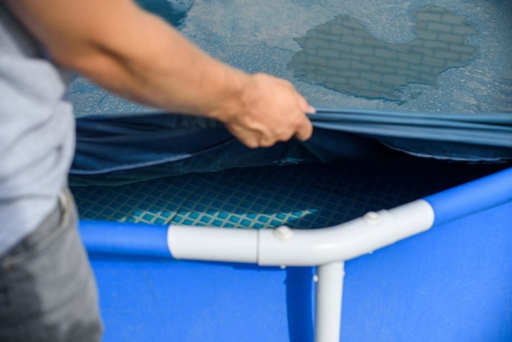 Poolabdeckung
