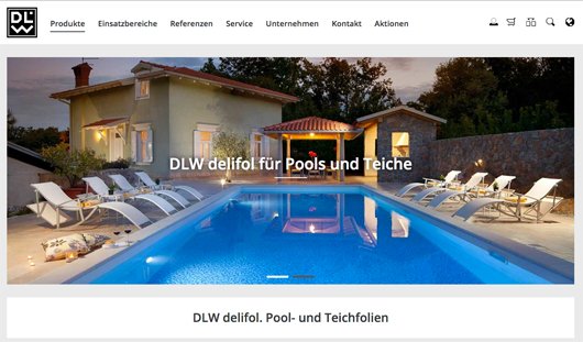 Die DLW Flooring GmbH hat Insolvenz angemeldet. Screenshot: www.dlw.de