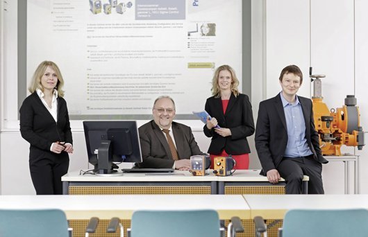 Das Team der "ProMinent Akademie". Foto: Prominent