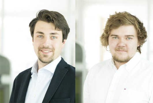 Das neue Technikteam von Behncke: Moritz Veith (links, technischer Leiter) und Philipp Brummer (direkter Assistent). Foto: Behncke GmbH