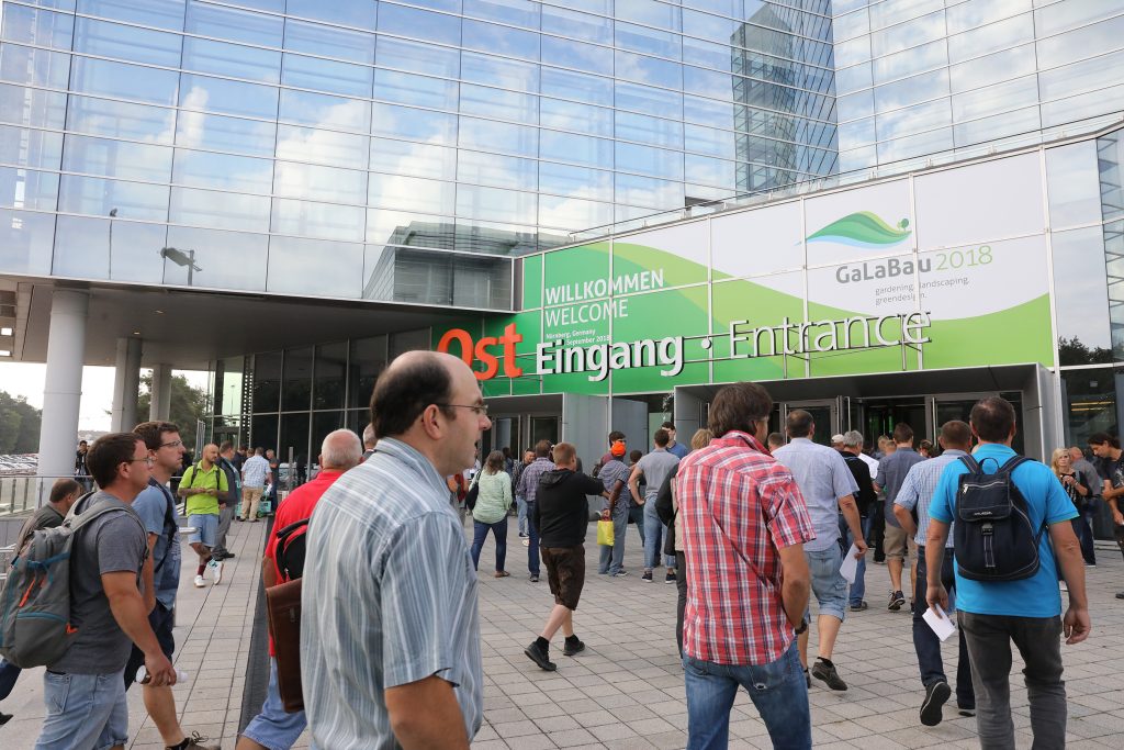 Die "GaLaBau-Messe" in Nürnberg fällt 2020 aus
