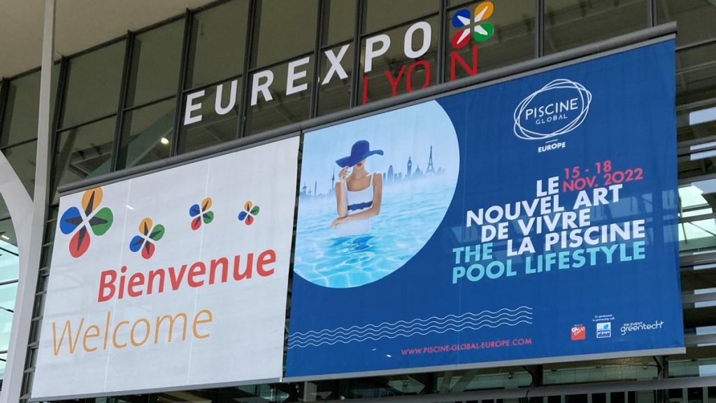 Piscine Global Europe 2022 in Lyon - GL Events