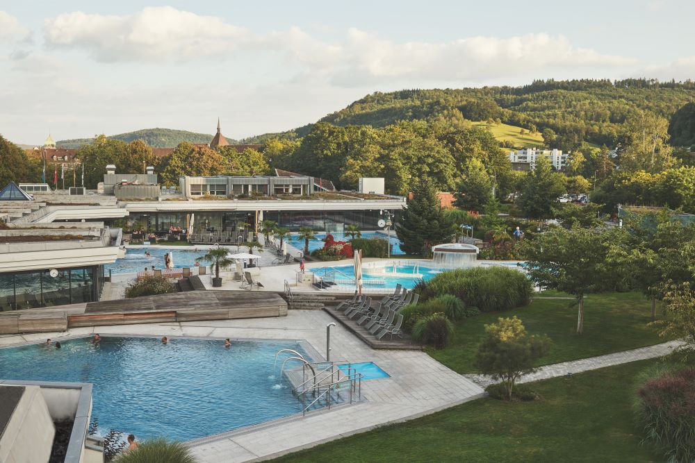 Therme Bad Zurzach Poolabdeckung Bieri Tenta