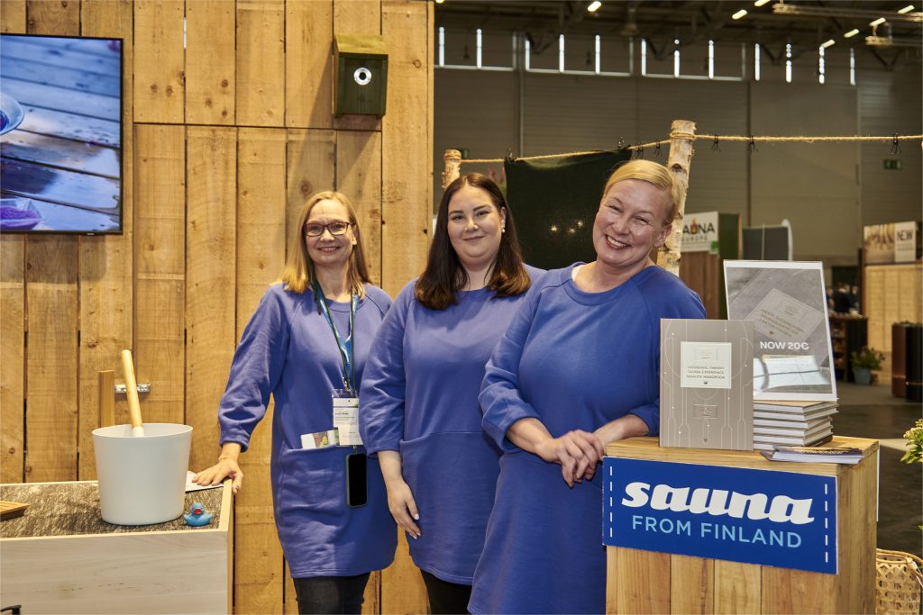 Aquanale 2023 Sauna from Finland