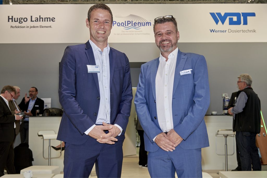 Aquanale 2023 Poolplenum Hugo Lahme WDT Werner Dosiertechnik