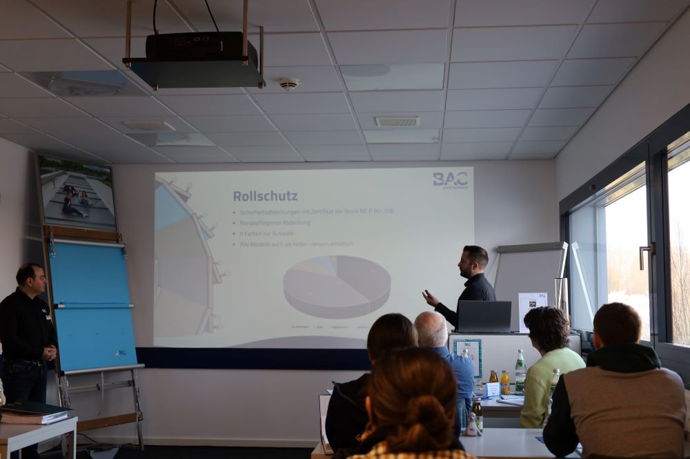 Fachhändlerschulung bei BAC pool systems