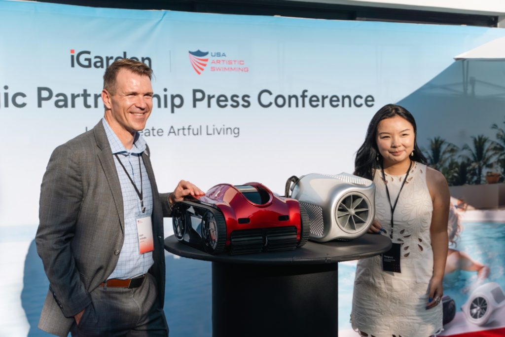 iGarden Partnerschaft USA Artistic Swimming