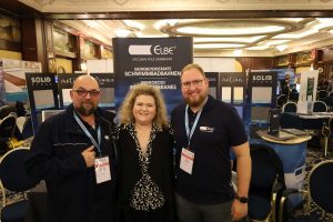 Elbtal Plastics, Matthias Schwarz mit Team bei Professione Acqua in Baveno 2025