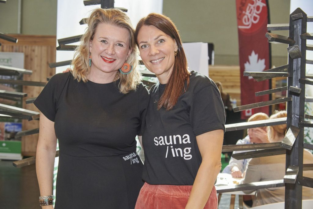 sauna/ing Finnische Kosmetik auf der aquanale 2025 in Köln.