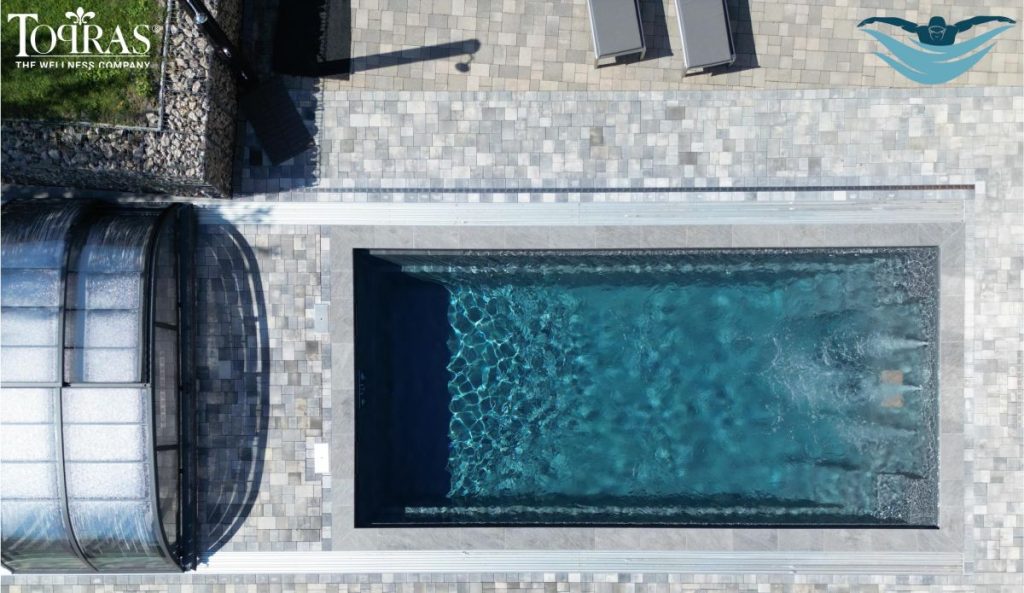 Gräf Pool- und Wellnessmanufaktur Pool Drohnenbild